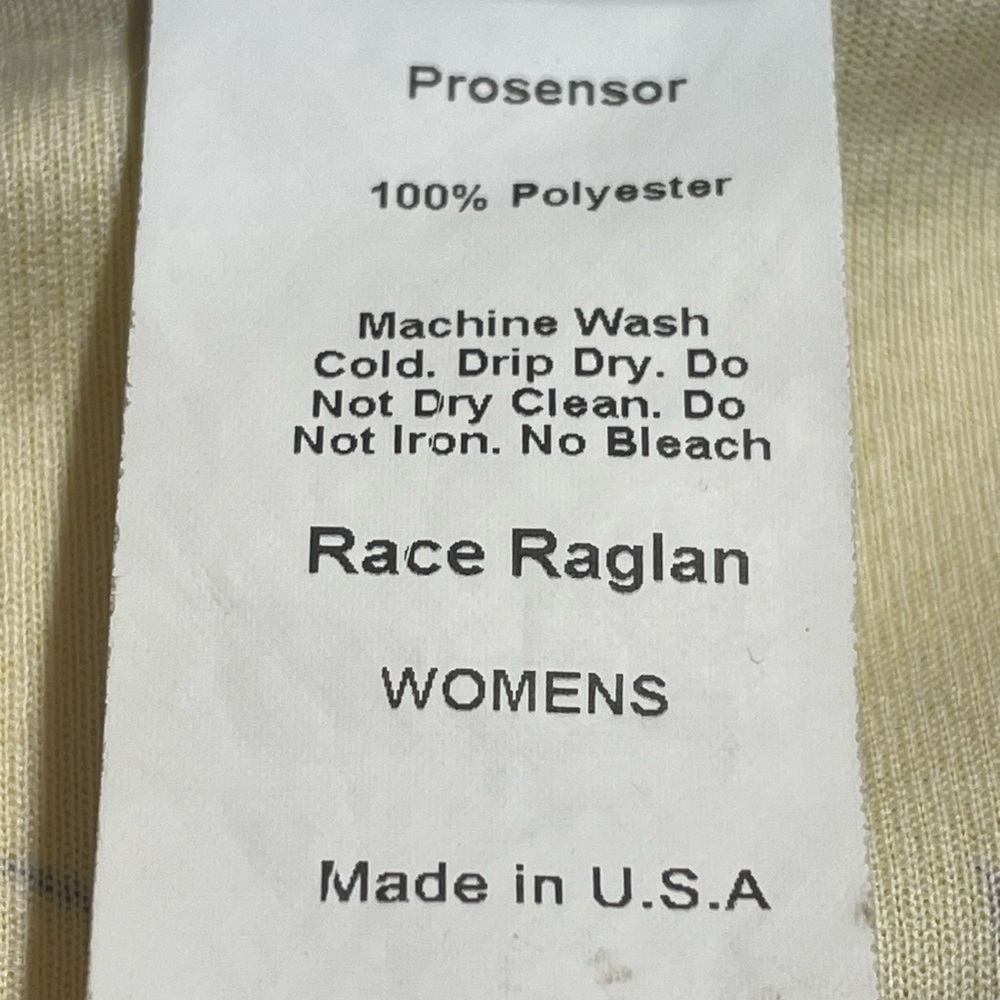 Nike Black and Yellow Cycling Jersey. Race Raglan. Womens M. “Live Strong”. Bike - Picture 8 of 12